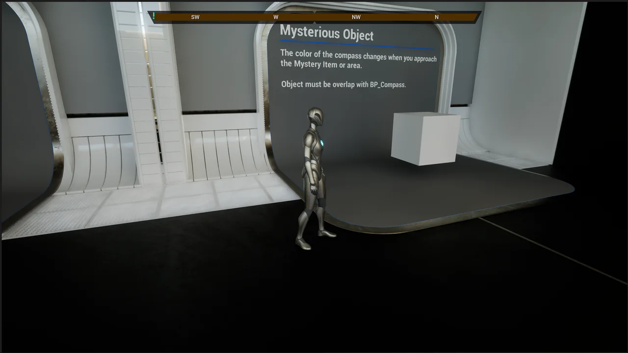 Unreal Engine C++ Compass System UI Kit screenshot 5