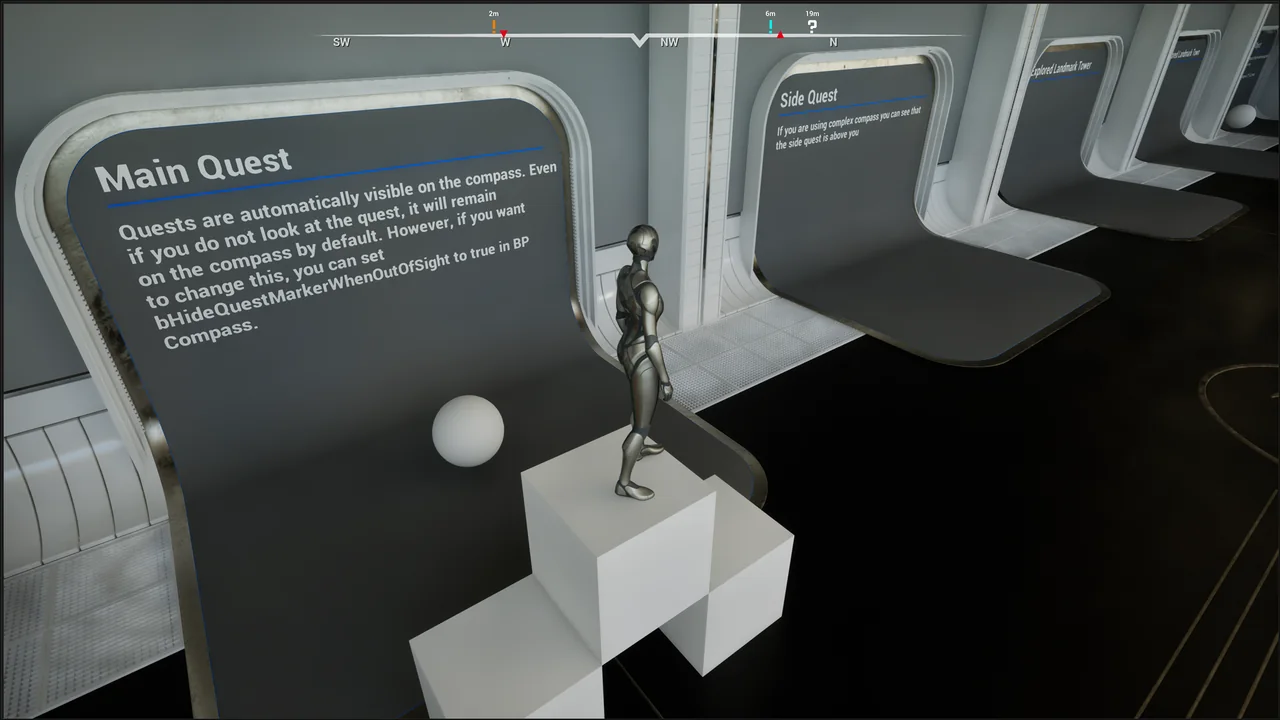 Unreal Engine C++ Compass System UI Kit screenshot 7