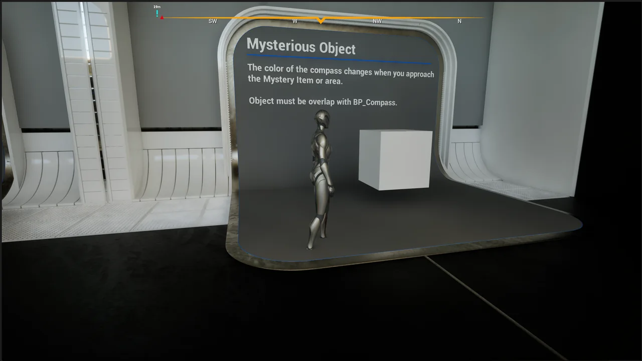 Unreal Engine C++ Compass System UI Kit screenshot 9