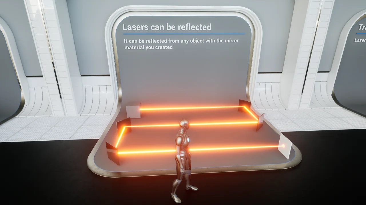 Unreal Engine C++ Niagara Laser System screenshot 2