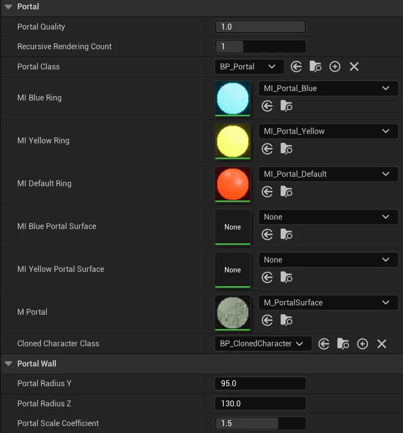 Portal data asset